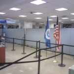 Partitions Used for Traffic Control at Phoenix Airport