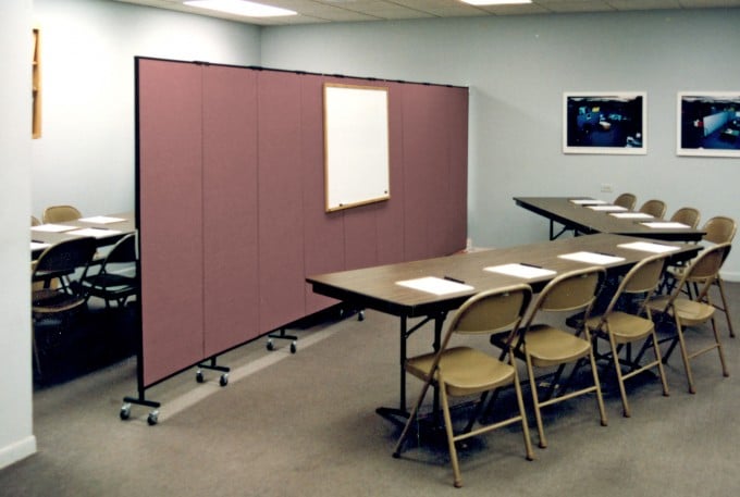 Design a flexible training room configuration