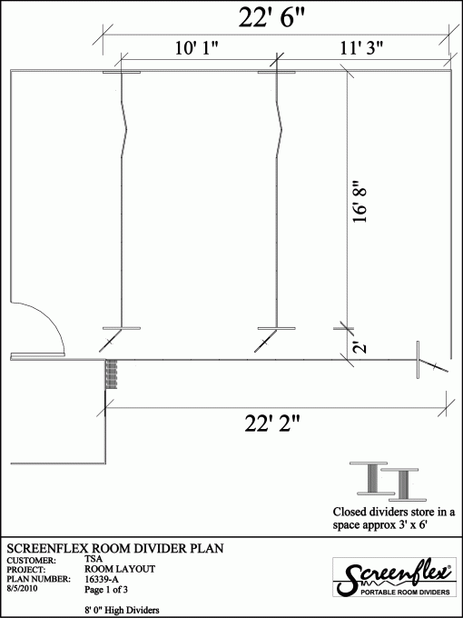 Three Classrooms in a Corner for the TSA