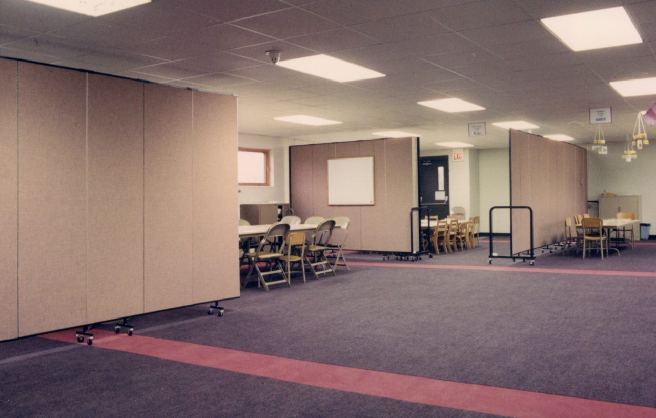 Divide Open Rooms Without Interfering with Lighting or HVAC