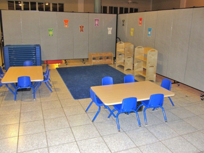 Preschool Room Dividers Separate Areas Screenflex