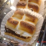 Toasted S'Mores in a bakery case