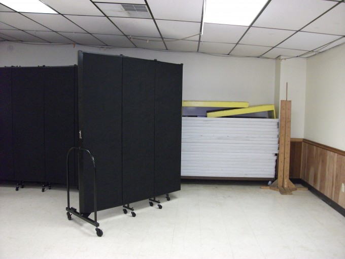 Basement Storage Room Dividers