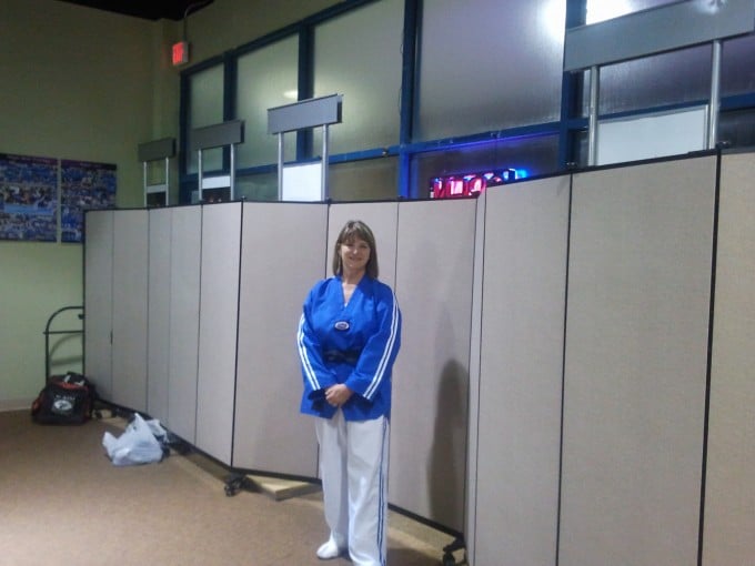 TaeKwonDo room dividers