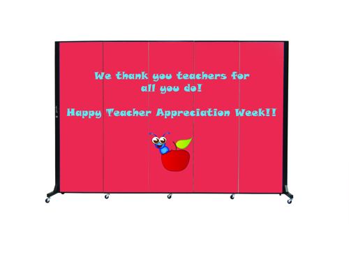 Teach appreciation week sign