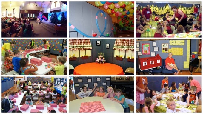 vacation bible school programs using screenflex room dividers