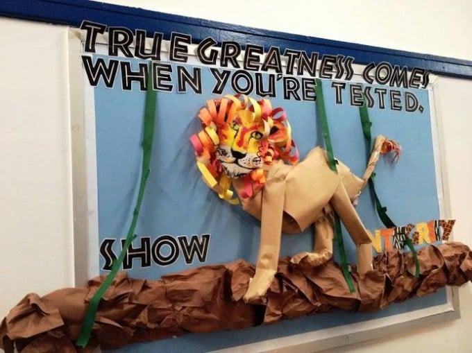 Bulletin board Ideas from Success Academy Charter School