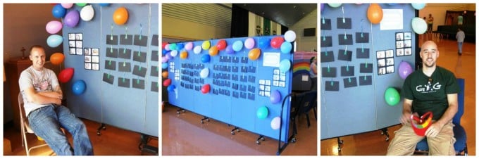 Tackable accordion room dividers uses for a fun fair