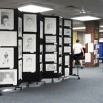 art Display at Morris Catholic High School