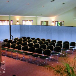 Church Sanctuary Dividers provide a more intimate space