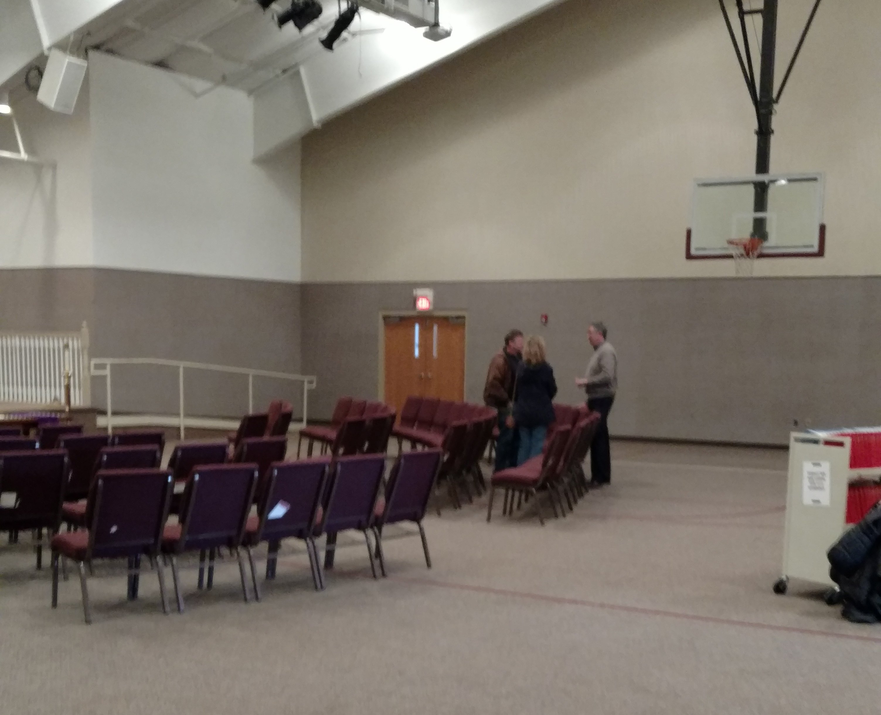 Church multipurpose room layout