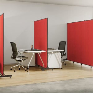 Light Duty dividers are easy to move in any environment