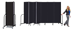 Art displays transform from closed to open with ease