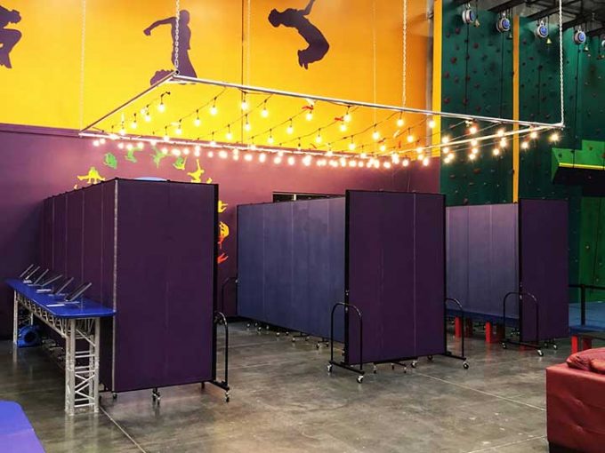 Entertainment Center Party Room Ideas Screenflex Dividers