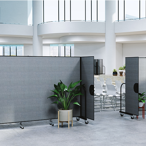 Large Room Dividers Improve Space Usage Screenflex
