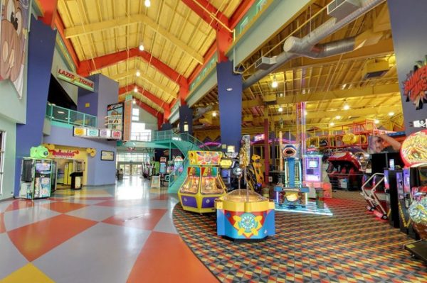 Giant play center with games