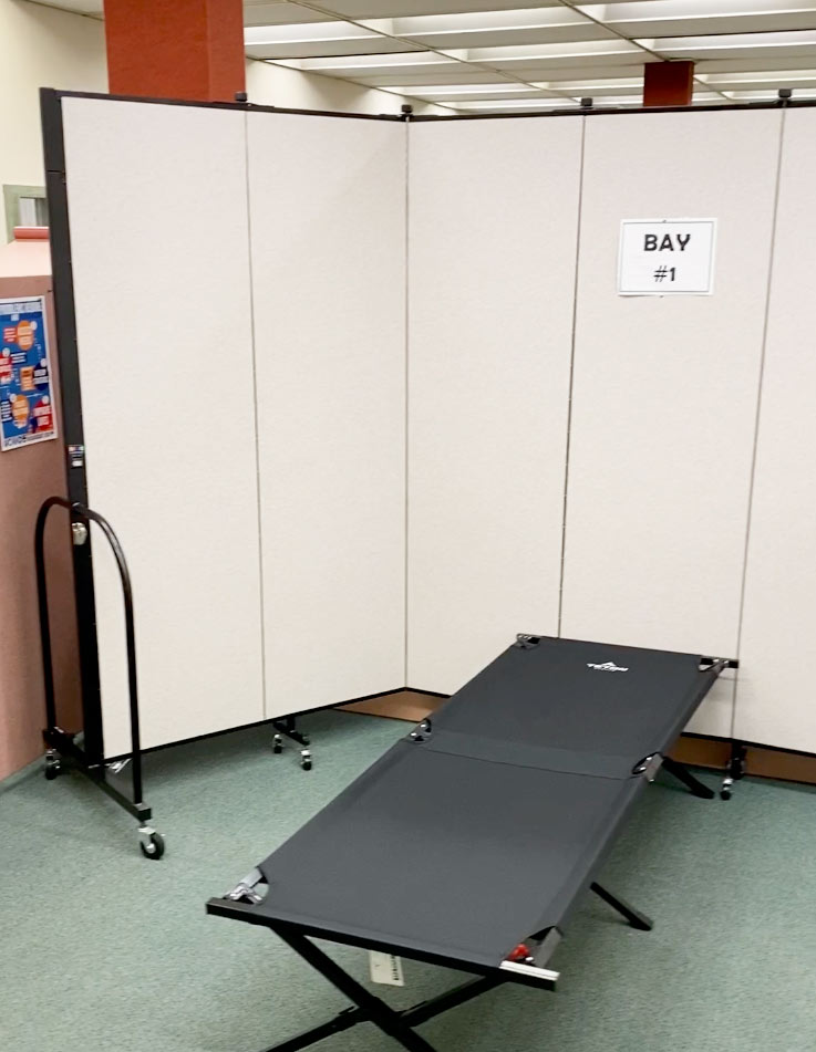 temporary nurse clinic dividers