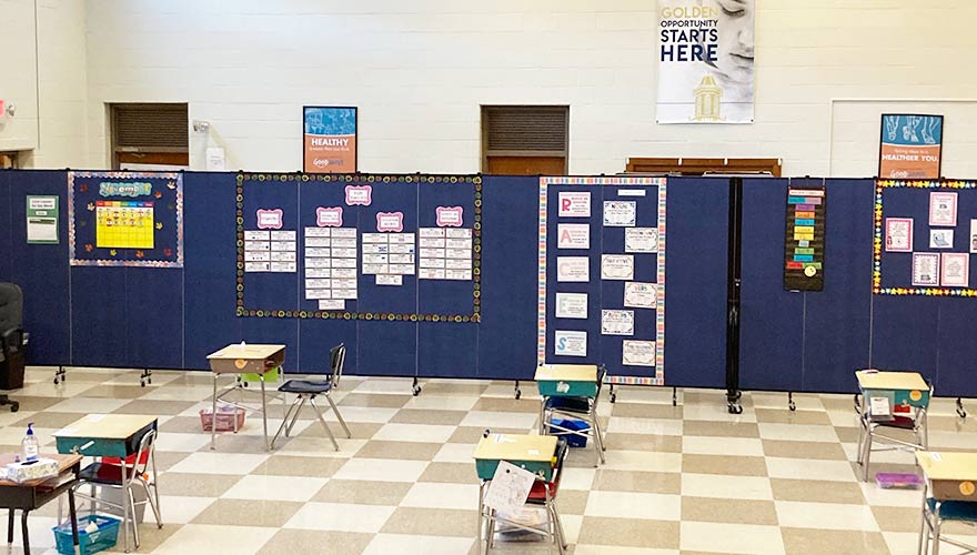 gymnasium classroom dividers