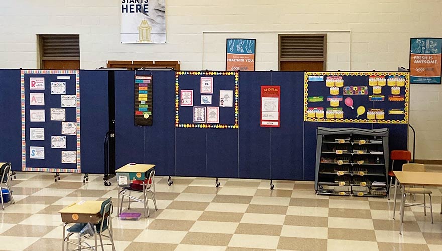 gymnasium classroom dividers