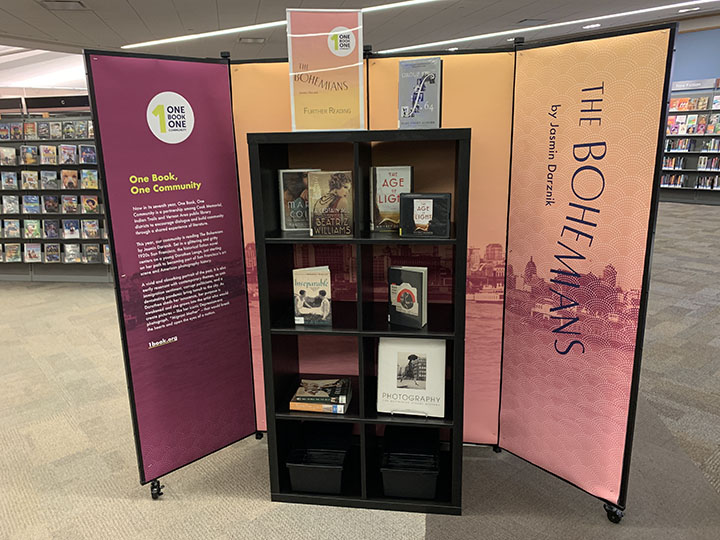 book display in library