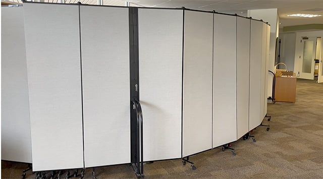 Gray room dividers