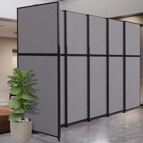 Divide Large Spaces with Highpoint Anchored Dividers Screenflex
